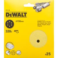 DeWALT - Schleifscheibe 150mm K320, 25 Stück