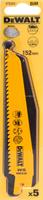 DeWalt DT2359 Reciprozaagblad - 152 x 4,2mm - Kunststof/Hout met spijkers (5st)