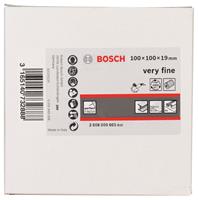 Bosch 2608000605 Lamellenschuurwals met vlies - Zeer fijn - 100 x 100 x 19mm