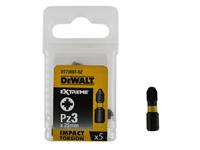 Dewalt - DT7388T dt 7388 t Schlagschrauber Bits Pz3 x 25mm 5 Stück