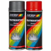 MOTIP hittebestendige lak rood 300 graden 04040 400 ml