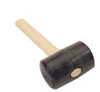 Superprof Rubber hamer SUPER PROF Nr.8 zacht. zwart. diam. 93mm