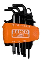 Bahco BE-8675 8-delige Stiftsleutelset - Torx Tamper Resistant - T9-40