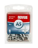 Novus Blindklinknagel A5 X 8mm | Alu SB | 70 stuks - 045-0047