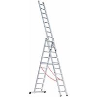Multifunctionele ladder 3-delig, 3x10 sporten