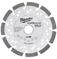 Milwaukee 4932399821 SpeedCross Diamantdoorslijpschijf HUDD - 150 x 22,23 x 2,6mm