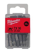 Milwaukee Accessoires Schroefbit TX 40, 25 mm | 25 stuks - 4932399600 - 4932399600