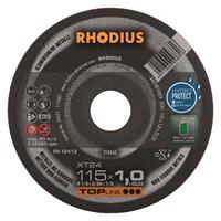 Rhodius TOPline lll XT24 Doorslijpschijf - Extra dun - 115 x 22,23 x 1mm - Non-Ferro (50st)