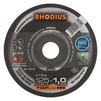 Rhodius TOPline lll XT24 Doorslijpschijf - Extra dun - 125 x 22,23 x 1mm - Non-Ferro (50st)