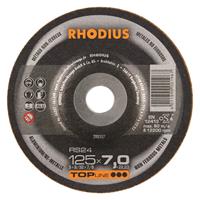 Rhodius TOPline lll RS24 Afbraamschijf - 125 x 22,23 x 7mm - Non-Ferro (25st)