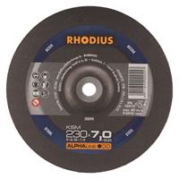 Rhodius Alphaline I KSM Afbraamschijf - 230 x 22,23 x 7mm - Staal (10st)
