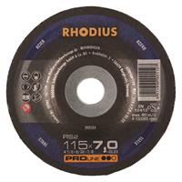 Rhodius PROline ll RS2 Afbraamschijf - 115 x 22,23 x 7mm - Staal (25st)
