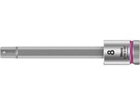 Wera 05003040001 Inbusdop Dopsleutelinzetstuk 8 mm 3/8 (10 mm) Afmeting, lengte: 100 mm