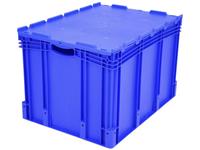 noname 1658124 Stapelbehälter lebensmittelgeeignet (L x B x H) 800 x 600 x 538mm Blau 1St.