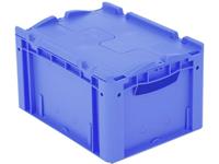 noname 1658768 Stapelbehälter lebensmittelgeeignet (L x B x H) 400 x 300 x 220mm Blau 1St.