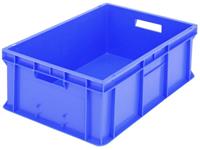 noname 1658166 Stapelbehälter Classic lebensmittelgeeignet (L x B x H) 600 x 400 x 215mm Blau 1St.