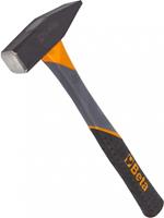 Beta hamer met kunststof steel 30 cm 300 gram zwart/oranje