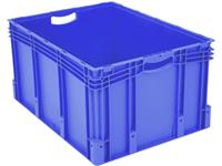 noname 1658721 Stapelbehälter lebensmittelgeeignet (L x B x H) 800 x 600 x 420mm Blau 1St.