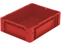 noname 1658363 Stapelbehälter Ergonomic lebensmittelgeeignet (L x B x H) 400 x 300 x 120mm Rot 1St.