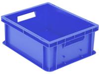 noname 1658744 Stapelbehälter Classic lebensmittelgeeignet (L x B x H) 400 x 300 x 153mm Blau 1St.