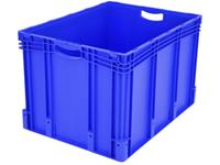 noname 1657941 Stapelbehälter lebensmittelgeeignet (L x B x H) 800 x 600 x 520mm Blau 1St.