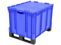 noname 1657944 Stapelbehälter lebensmittelgeeignet (L x B x H) 800 x 600 x 638mm Blau 1St.