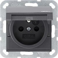 gira 048828 - Socket outlet (receptacle) anthracite 048828