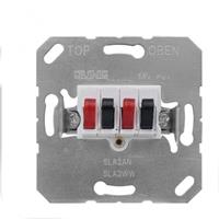 Jung SLA 2 WW - Basic element loudspeaker connection SLA 2 WW