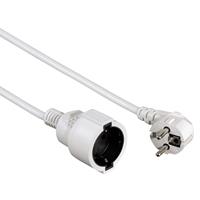 hama Profi Extension Cable with Earth Contact, 10 m, white - 