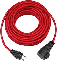 Brennenstuhl Verl Kabel 1167830 Neoprene Rubber Outdoor Extension Cable, 25m (Red)