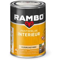 Rambo pantserlak interieur transparant zijdeglans kleurloos 1,25 l