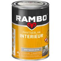 Rambo pantserlak interieur transparant zijdeglans greywash 1,25 l