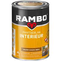 Rambo pantserlak interieur transparant zijdeglans warm eiken 1,25 l