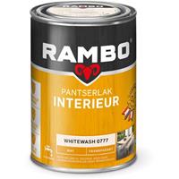 Rambo pantserlak interieur transparant mat whitewash 1,25 l