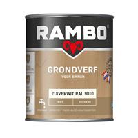 Rambo grondverf dekkend mat 5021 zuiver wit 750 ml