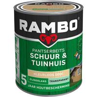 Rambo Pantserbeits Schuur & Tuinhuis zijdeglans kleurloos transparant 750 ml