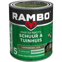 Rambo Pantserbeits Schuur & Tuinhuis zijdeglans loofgroen transparant 750 ml