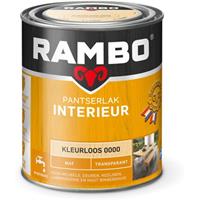 Rambo pantserlak interieur transparant mat kleurloos 750 ml