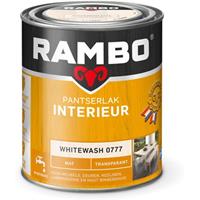 Rambo pantserlak interieur transparant mat whitewash 750 ml