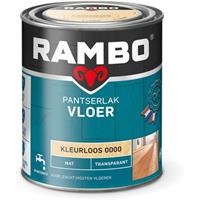 Rambo pantserlak vloer transparant mat kleurloos 750 ml