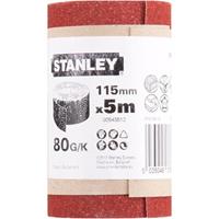 Stanley rol schuurpapier 115 x 5m k80