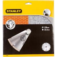 Stanley diamantblad 230mm gesegm