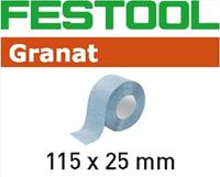 Festool Schleifrolle 115x25m P240 GR Granat 201111