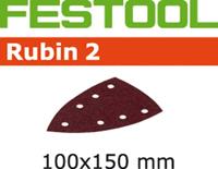 Festool 499145 STF Delta/100x150/7 P120 RU2/10 Schuurbladen - 100 X 150 X P120 - Hout (10st)