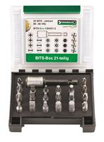 Stahlwille 1204/21-2 BIT-SET IN KUNSTSTOFFBOX 96080122 Bit-Set