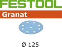 Festool Granat STF D125/8 P80 GR/10 Schleifscheibe 125 mm P80 10 Stk. ( 497147 ) für RO 125, ES 125, ETS 125, ETSC 125, ETS EC 125, LEX 125