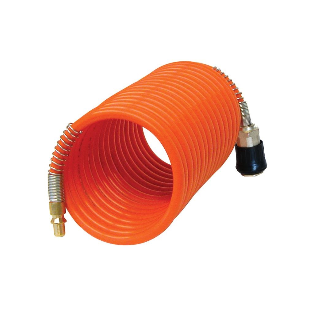 Carpoint luchtslang voor compressor 4 meter oranje