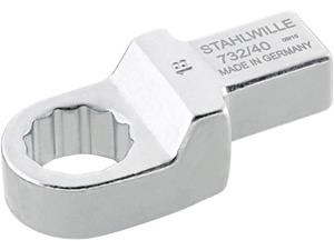 Ringeinsteckwerkzeug 732/40 13 SW 13mm 14x18mm CR-A-STA STAHLWILLE