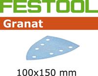 Festool - Schleifblätter STF DELTA/7 P80 Granat/10