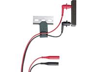 gossenmetrawatt Sicherheits-Messleitungs-Set [Prüfspitze - Buchse 4 mm] Schwarz, Rot